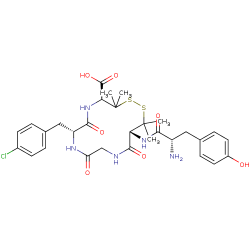 Chemical structure of BindingDB Monomer ID 50013105
