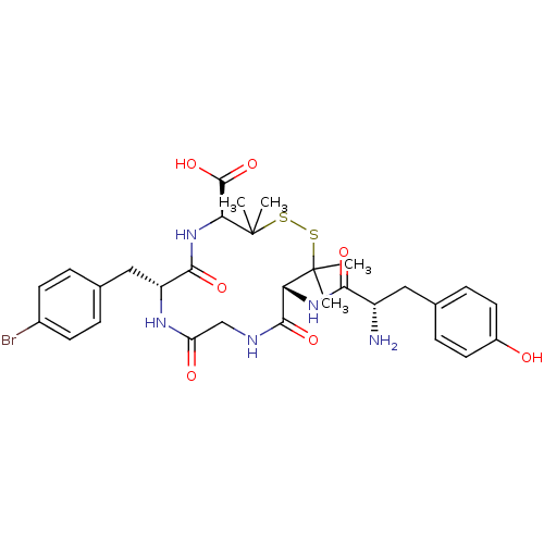 Chemical structure of BindingDB Monomer ID 50013107