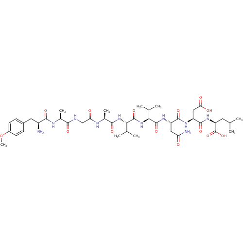 Chemical structure of BindingDB Monomer ID 50013348