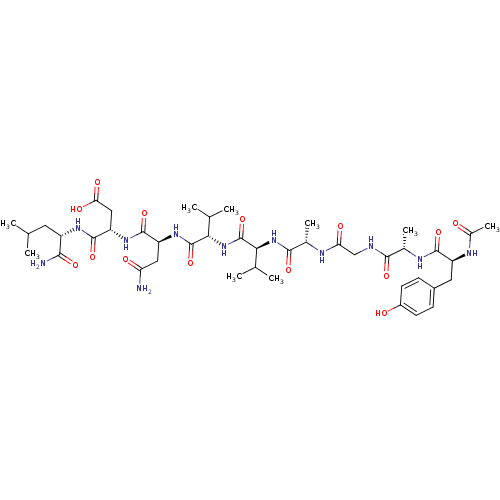 Chemical structure of BindingDB Monomer ID 50013349