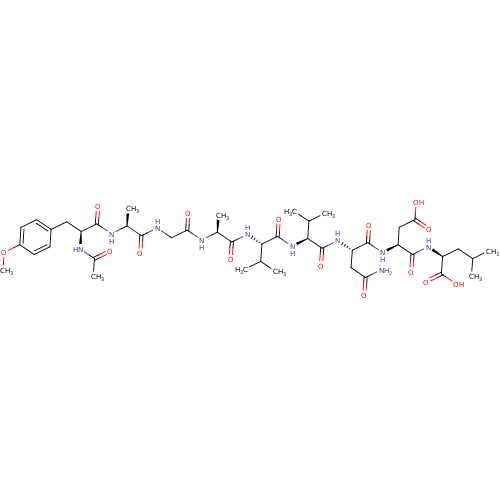Chemical structure of BindingDB Monomer ID 50013362