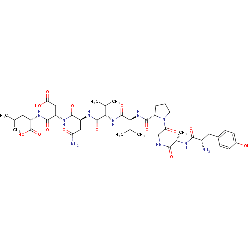 Chemical structure of BindingDB Monomer ID 50013363