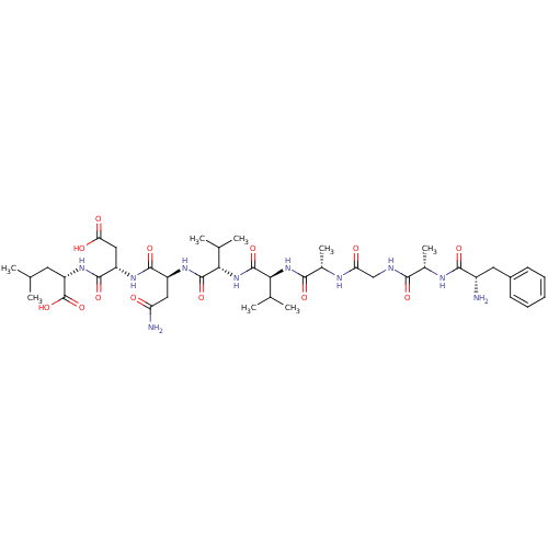 Chemical structure of BindingDB Monomer ID 50013378