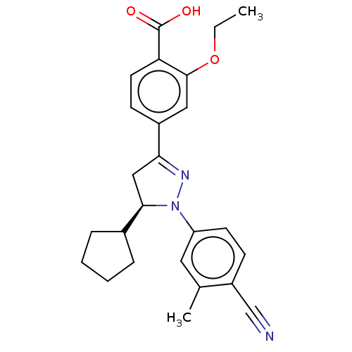 Chemical structure of BindingDB Monomer ID 50013414