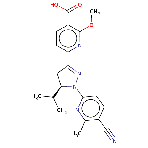 Chemical structure of BindingDB Monomer ID 50013421
