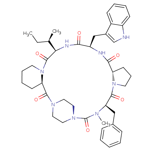 Chemical structure of BindingDB Monomer ID 50013636