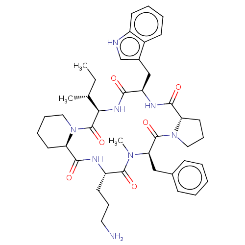 Chemical structure of BindingDB Monomer ID 50013640