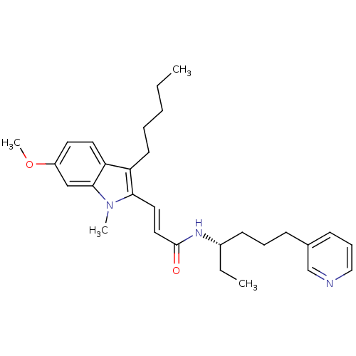 Chemical structure of BindingDB Monomer ID 50013926