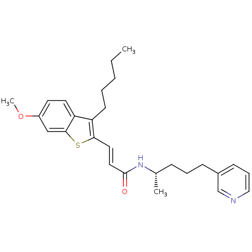Chemical structure of BindingDB Monomer ID 50013929