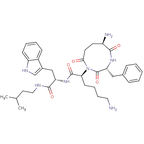 Chemical structure of BindingDB Monomer ID 50014121