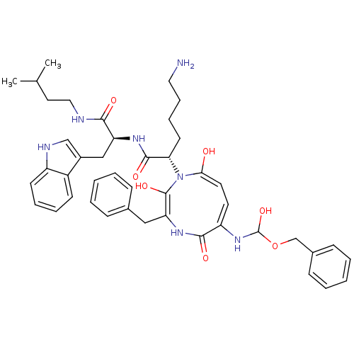 Chemical structure of BindingDB Monomer ID 50014124