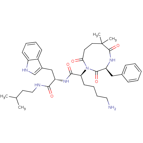 Chemical structure of BindingDB Monomer ID 50014135