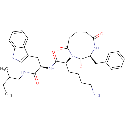 Chemical structure of BindingDB Monomer ID 50014136