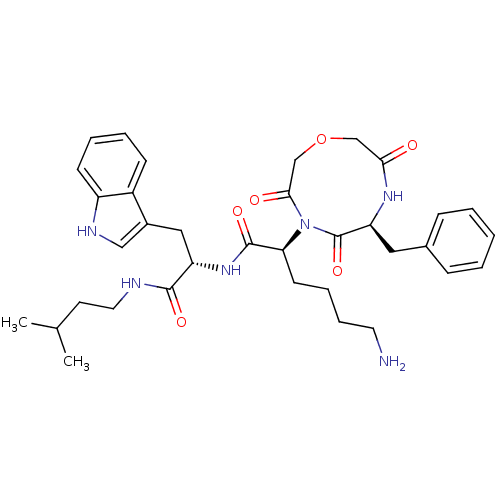 Chemical structure of BindingDB Monomer ID 50014140