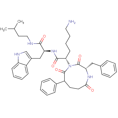 Chemical structure of BindingDB Monomer ID 50014142