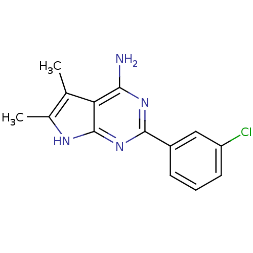 Chemical structure of BindingDB Monomer ID 50014281