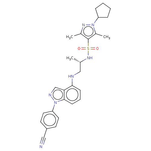 Chemical structure of BindingDB Monomer ID 50014434