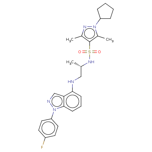 Chemical structure of BindingDB Monomer ID 50014543
