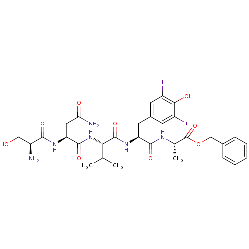 Chemical structure of BindingDB Monomer ID 50015063