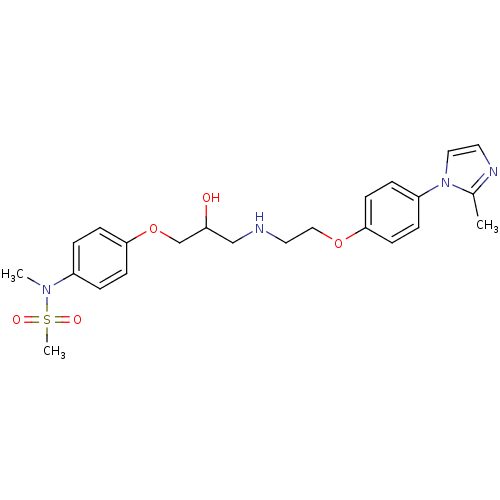 Chemical structure of BindingDB Monomer ID 50015191
