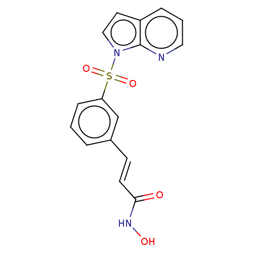 Chemical structure of BindingDB Monomer ID 50015233