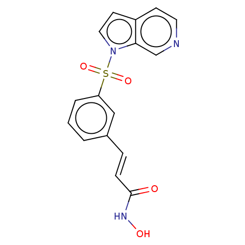 Chemical structure of BindingDB Monomer ID 50015235