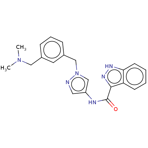 Chemical structure of BindingDB Monomer ID 50015261