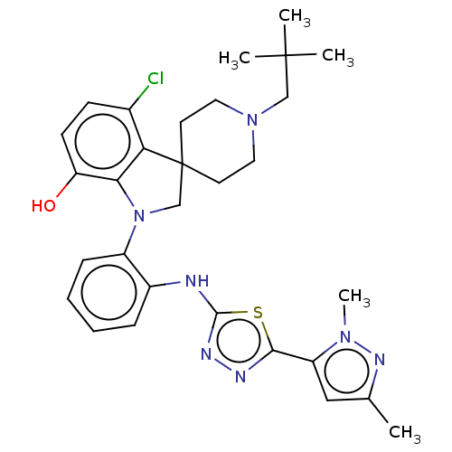 Chemical structure of BindingDB Monomer ID 50015296