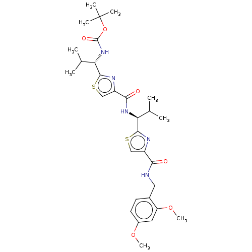 Chemical structure of BindingDB Monomer ID 50015310