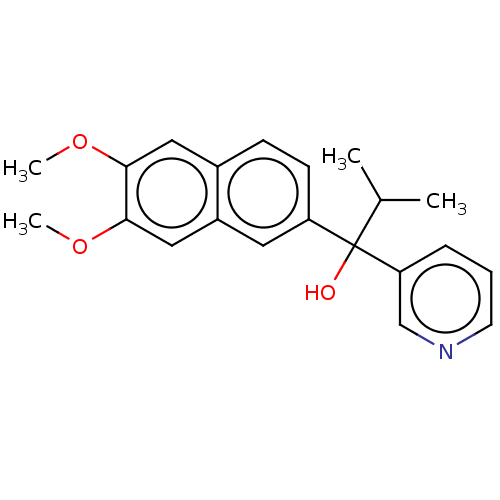 Chemical structure of BindingDB Monomer ID 50015374