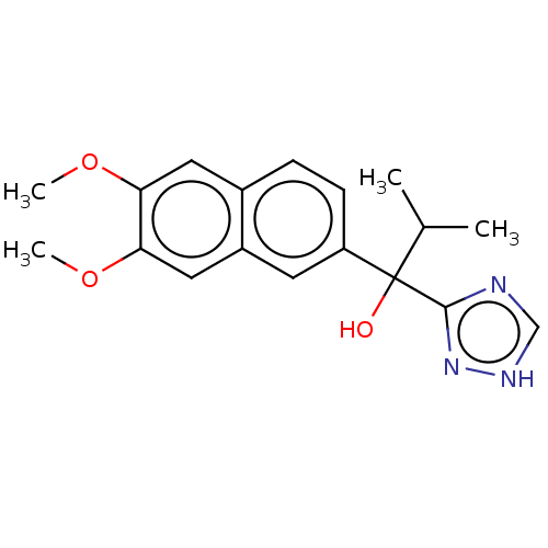 Chemical structure of BindingDB Monomer ID 50015375
