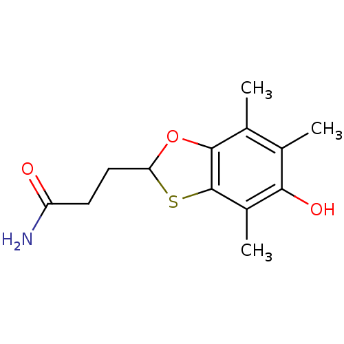 Chemical structure of BindingDB Monomer ID 50015407