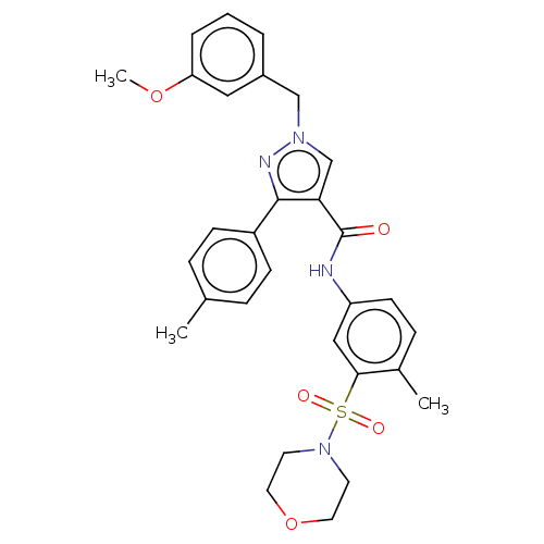 Chemical structure of BindingDB Monomer ID 50015421