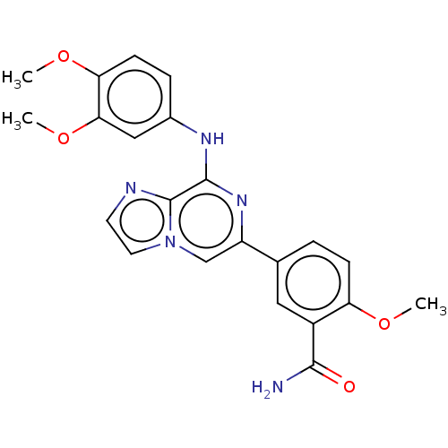 Chemical structure of BindingDB Monomer ID 50015486