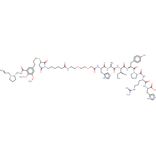 Chemical structure of BindingDB Monomer ID 50015501