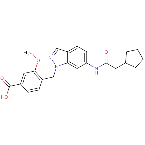 Chemical structure of BindingDB Monomer ID 50015516