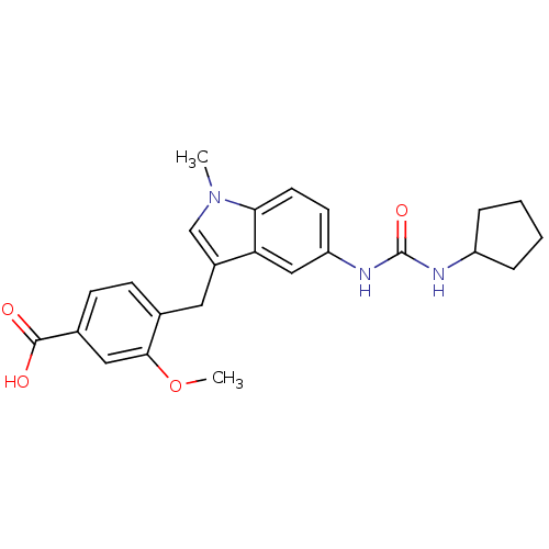 Chemical structure of BindingDB Monomer ID 50015519