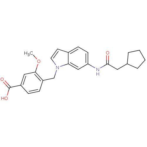 Chemical structure of BindingDB Monomer ID 50015520