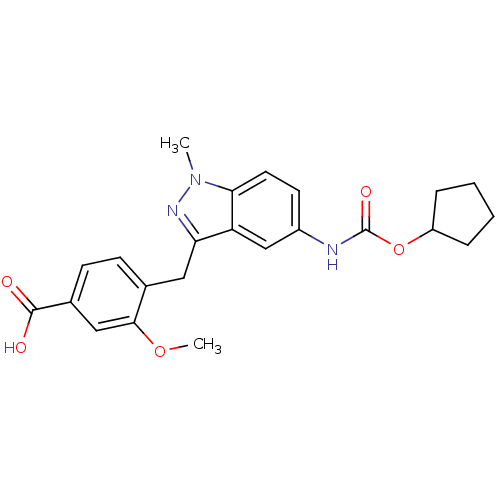 Chemical structure of BindingDB Monomer ID 50015525