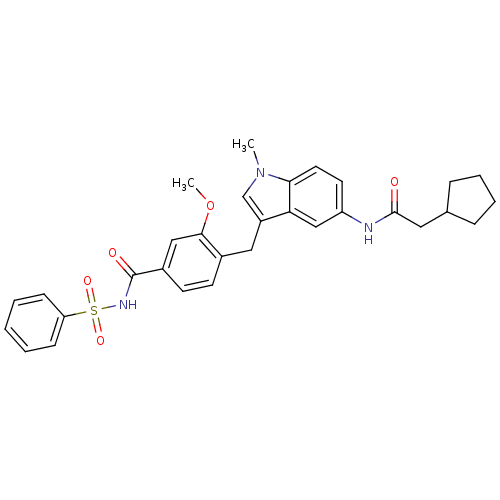 Chemical structure of BindingDB Monomer ID 50015528