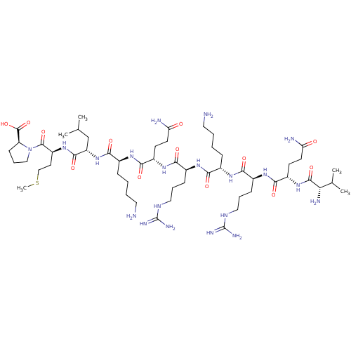 Chemical structure of BindingDB Monomer ID 50015535