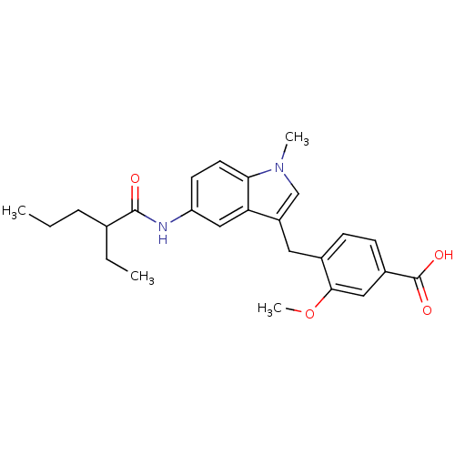 Chemical structure of BindingDB Monomer ID 50015537