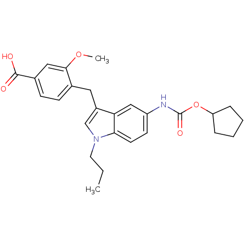 Chemical structure of BindingDB Monomer ID 50015539
