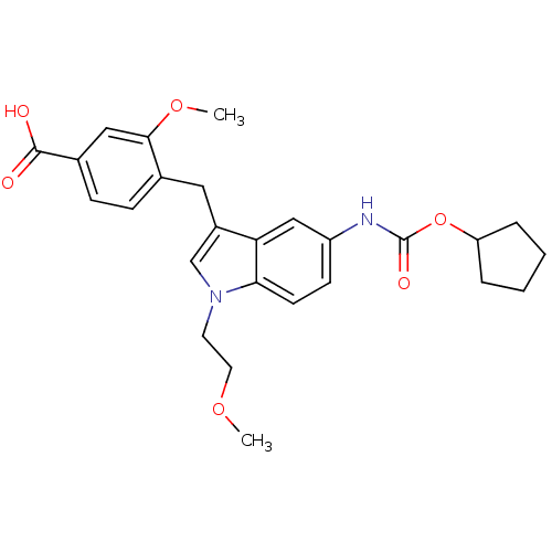 Chemical structure of BindingDB Monomer ID 50015542