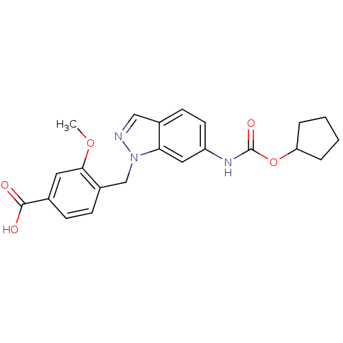 Chemical structure of BindingDB Monomer ID 50015544