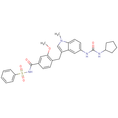 Chemical structure of BindingDB Monomer ID 50015551