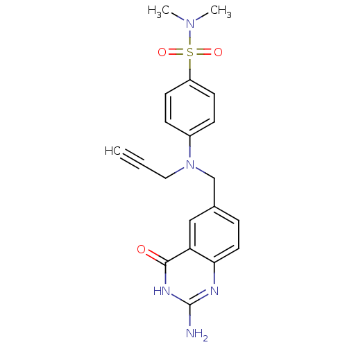 Chemical structure of BindingDB Monomer ID 50015697