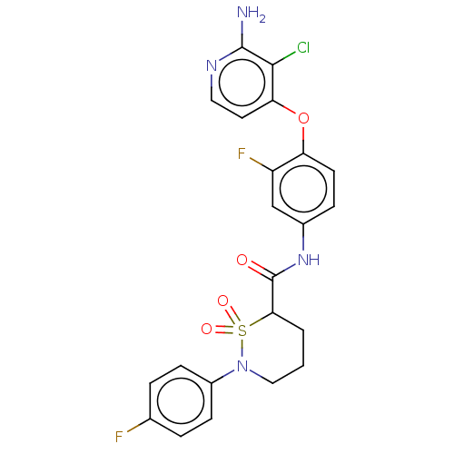 Chemical structure of BindingDB Monomer ID 50015964