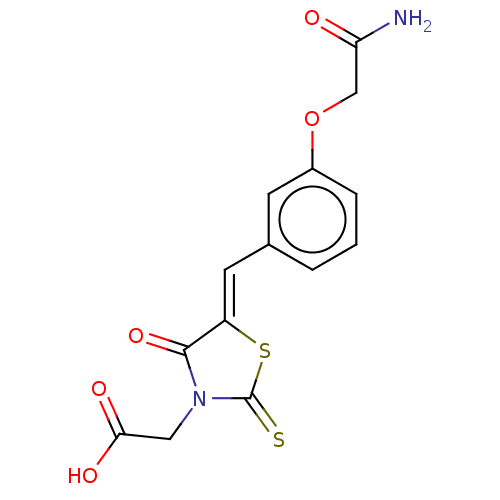 Chemical structure of BindingDB Monomer ID 50016233