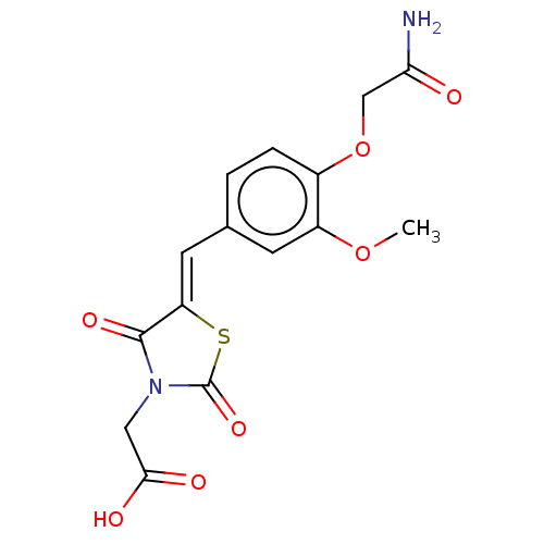 Chemical structure of BindingDB Monomer ID 50016234